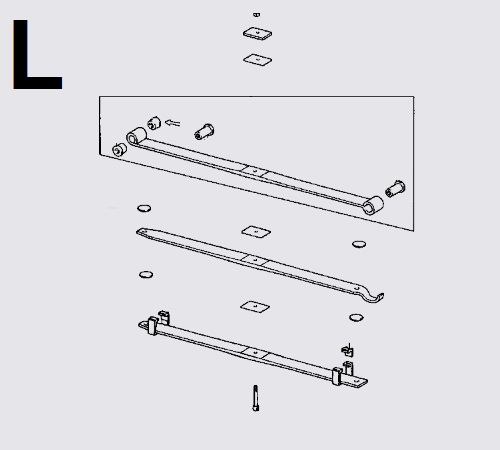 LES6C264(L) - DYNA 99-12,DAIHATSU DELTA TRUCK 02-10 ............264059