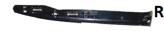 BUR28437(R)-TRANSPORTER T5  10-Bumper Retainer Bracket....230260