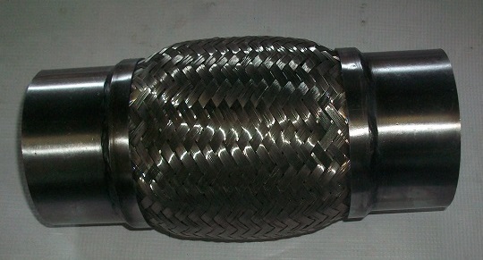 EXP28121(SINGLE)-4 X 6 W/EXT 2INCH [TOTAL L=10INCH]SINGLE BRAIDED-Exhaust Flex Pipe....222253