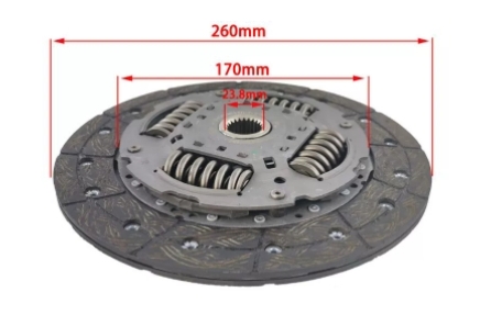 CLD2C237-[ISF 2.8L]TOANO  15--Clutch Disc....259106