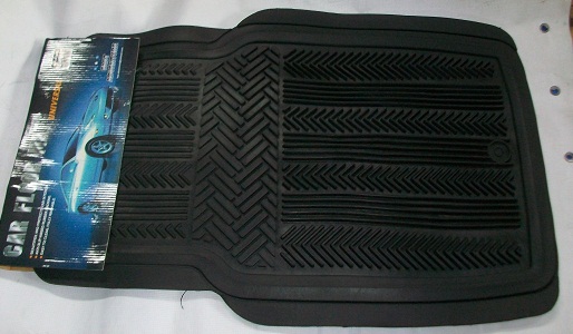 MAT33537(BLACK)-PVC-NBR 2PCS -Floor Mat....114221