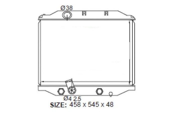 RAD3D320(48MM) - [S05C ]DUTRO XZU302 99-03 4.6L ............271862