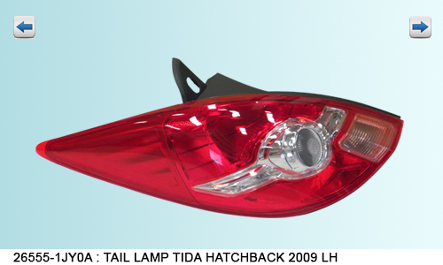 TAL41699(R)
                                - TIIDA 5 HATCHBACK 08-10 [SC11]
                                - Tail Lamp
                                ....132354