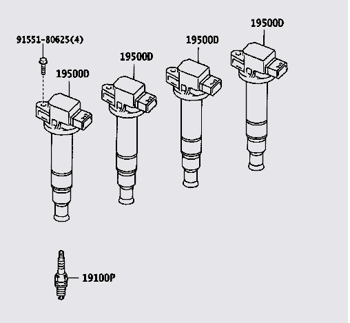 IGK5A986
                                - PRUIS 97-09,YARIS 08-13,VITZ 05-10
                                - Ignition Coil & Spark Plugs
                                ....252593