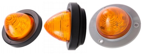 SIL60106(24V-AMBER)-TRUCK LED LAMP   [SAE CERTIFIED]-Side Lamp....157779