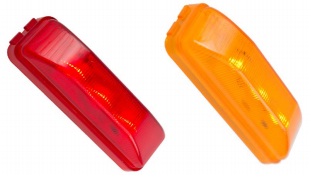 SIL60111(24V-RED) - TRUCK SIDE LAMP [SAE CERTIFIED] ............157801