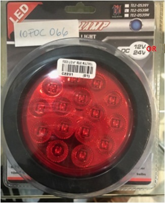 SIL60113(12V-RED)-TRUCK SIDE LED LAMP -FAROL LATERAL....157810