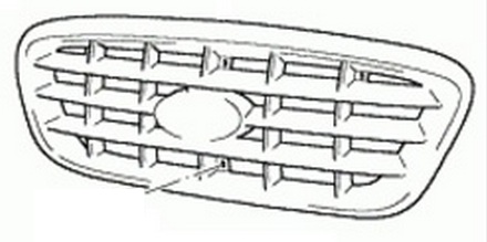 GRI67839-COUNTY 1998--Grille....167779