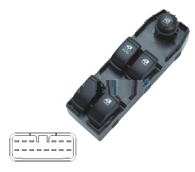 PWS71376(LHD)
                                - EXCELLE 04-09
                                - Power Window Switch
                                ....172317