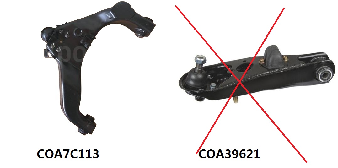 COA7C113(R)
                                - K2700 06-16 4WD[TYPE2]
                                - Control Arm
                                ....265149