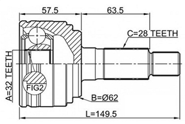 CVJ82737
                                - PREMACY MPV 2010-2015 LF-VDS CWEFW
                                - CV Joint
                                ....187058