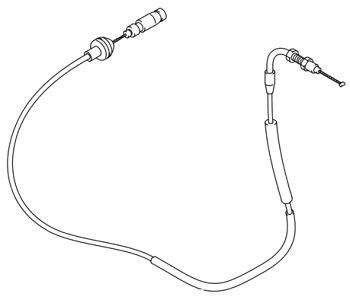 WIT90953-CARRY/EVERY DA64V-Accelerator Cable....222240