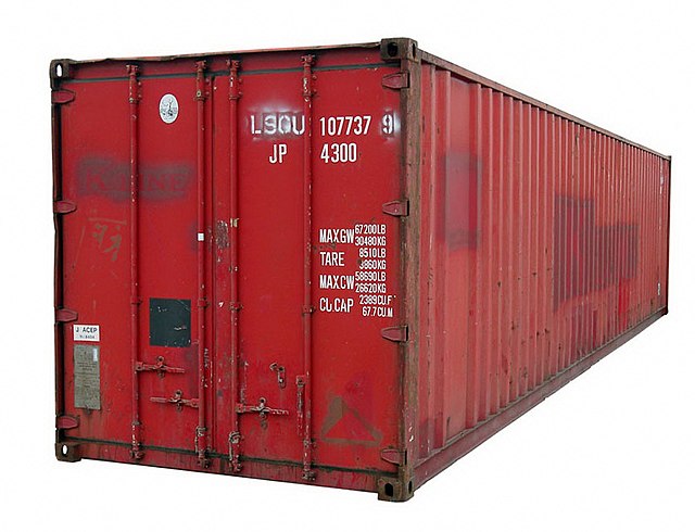 OFFS9A652(20FCL)-20INCH  USED CONTAINER = 20 PIES-Shop Usage....257191